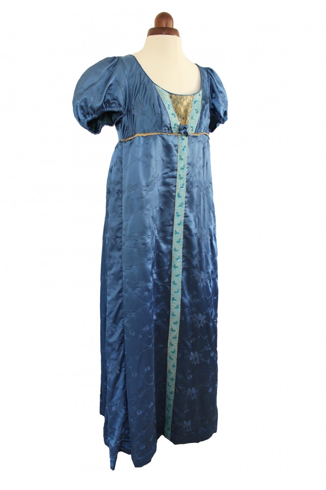 Ladies 19th Century Regency Jane Austen Evening Ball Gown Size 14 - 16 Image